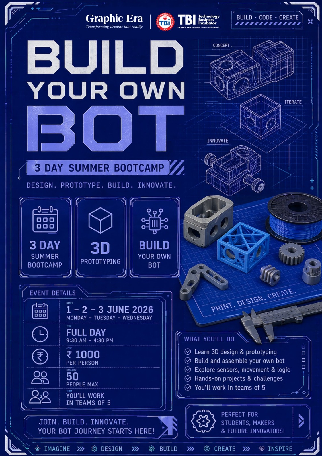 Summer Bootcamp at UWEC