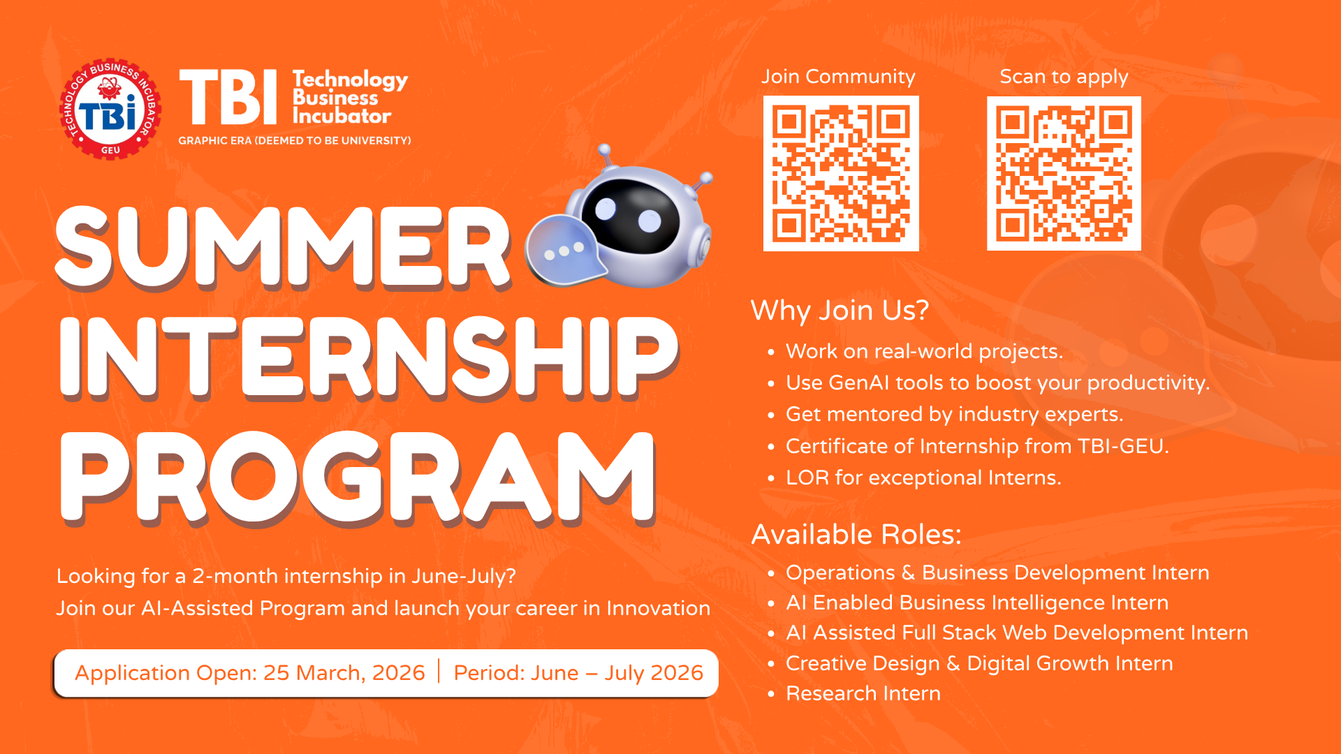 Internships Landscape